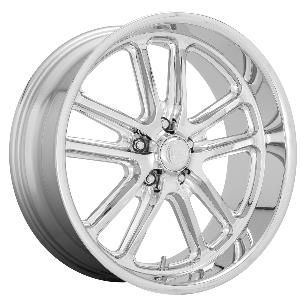 US Mag 1PC U131 BULLET – 20X9.5 – 5X127 – 1 mm – CHROME