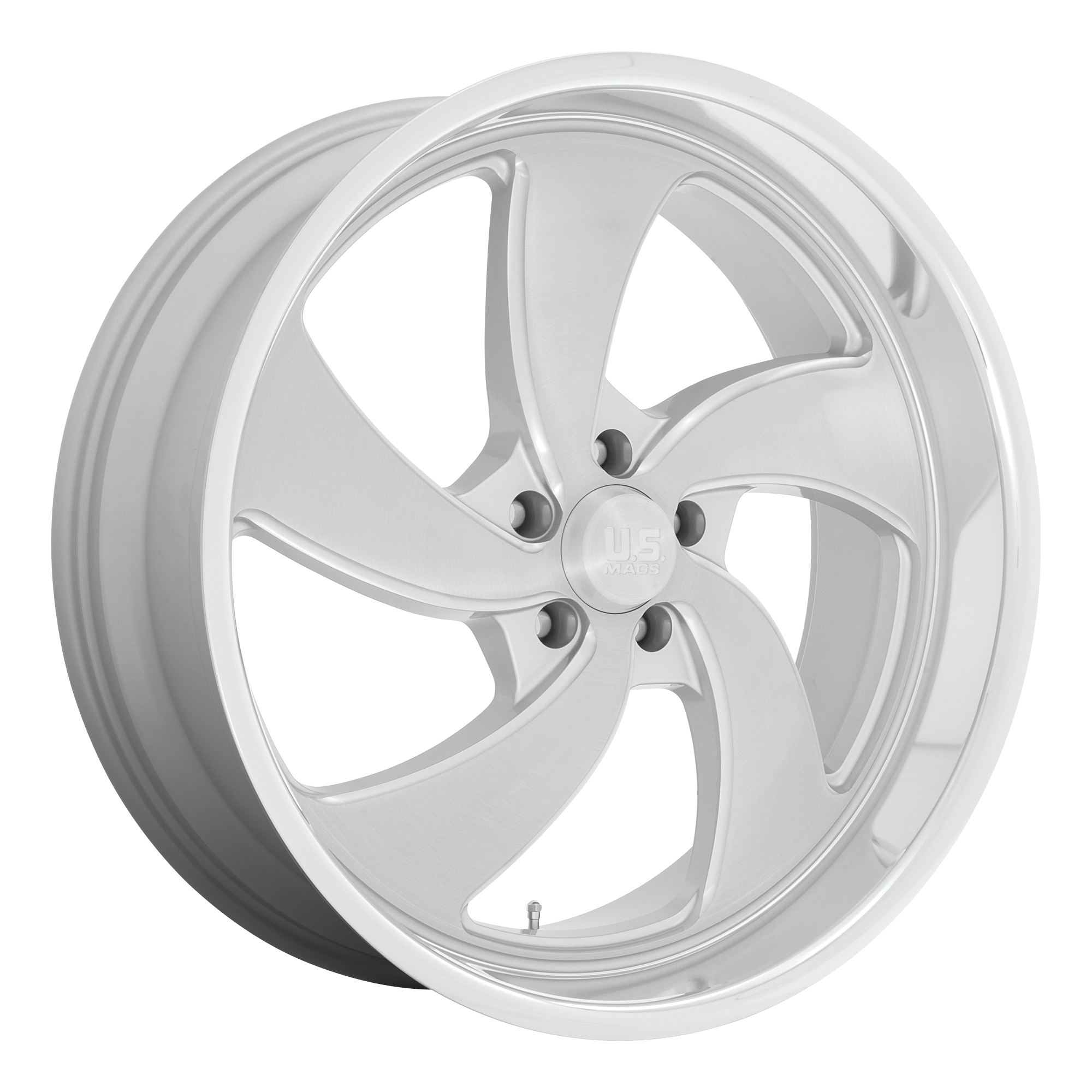 US Mag 1PC U134 DESPERADO – 24X10 – 5X120.65 – 5 mm – SILVER BRUSH FACE MILL DC-LIP