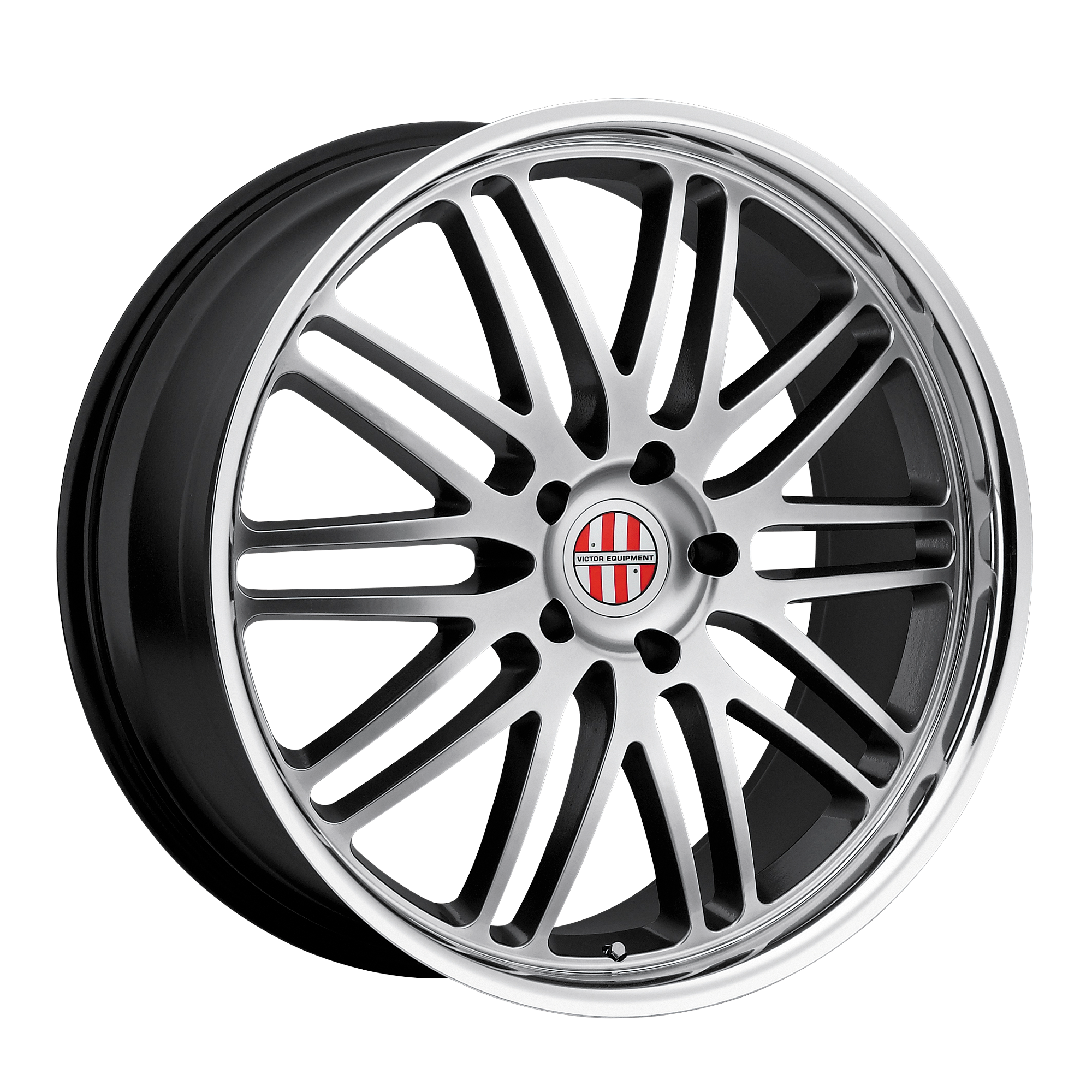 Victor Equipment LEMANS – 18X11 – 5X130 – 36 mm – HYPER SILVER W/ MIRROR CUT LIP