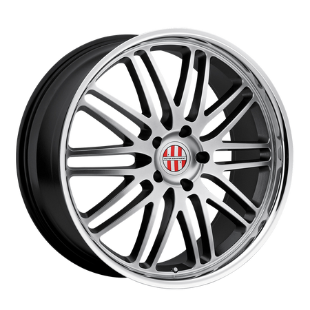 Victor Equipment LEMANS – 18X11 – 5X130 – 52 mm – HYPER SILVER W/ MIRROR CUT LIP