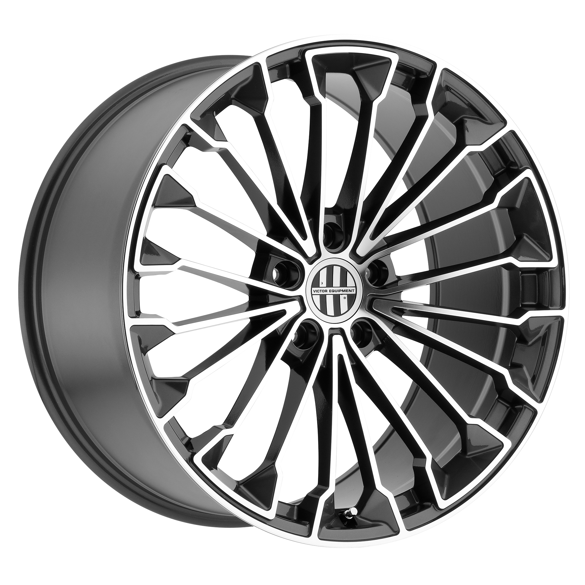 Victor Equipment WURTTEMBURG – 18X11 – 5X130 – 36 mm – GUNMETAL W/ MIRROR CUT FACE