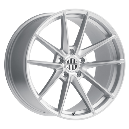 Victor Equipment ZUFFEN – 19X10.5 – 5X130 – 55 mm – SILVER W/ BRUSHED FACE