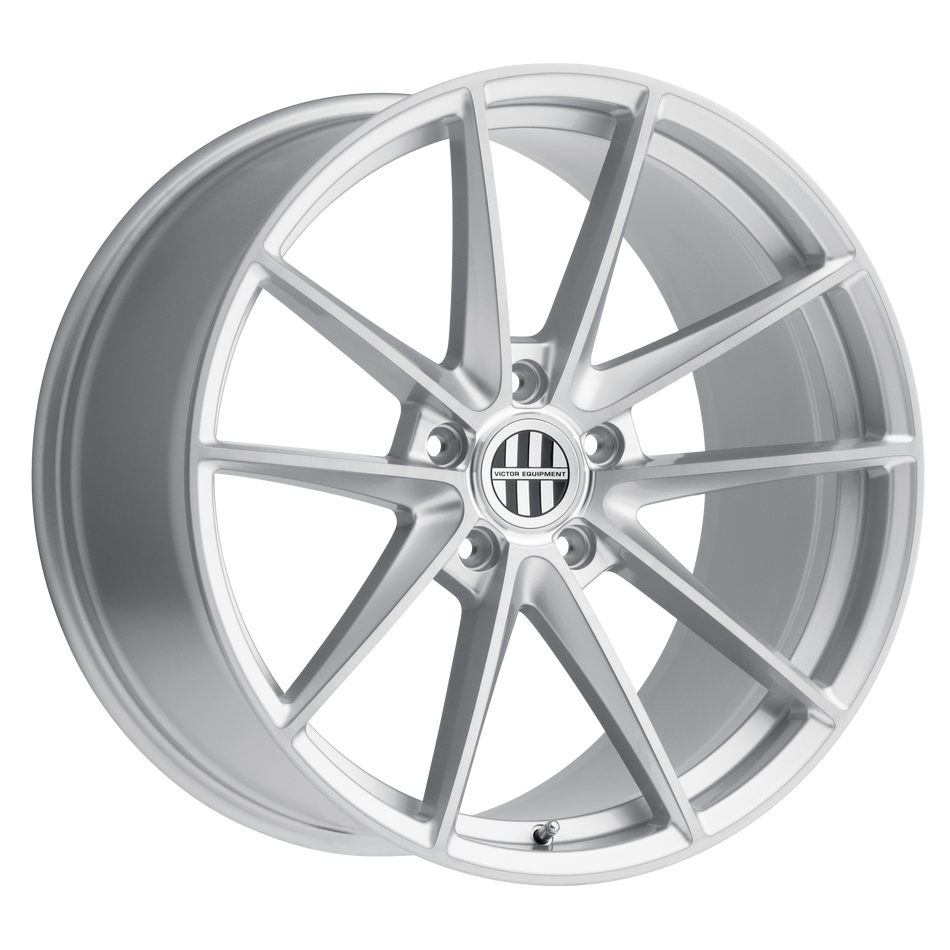 Victor Equipment ZUFFEN – 19X10 – 5X130 – 50 mm – SILVER W/ BRUSHED FACE