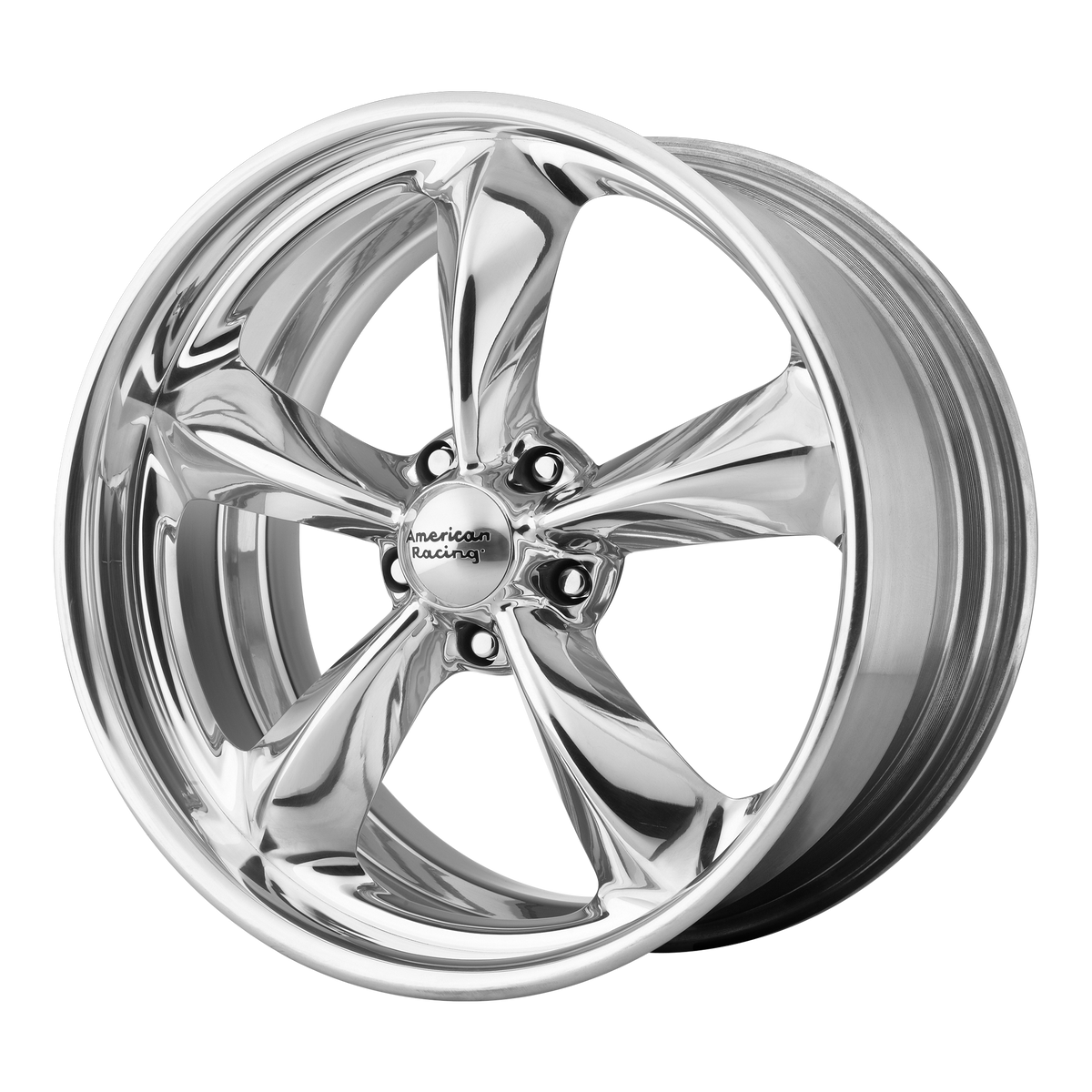 American Racing Vintage VN425 TORQ THRUST SL – 17X8 – 5X114.3 – 0 mm – TWO-PIECE POLISHED