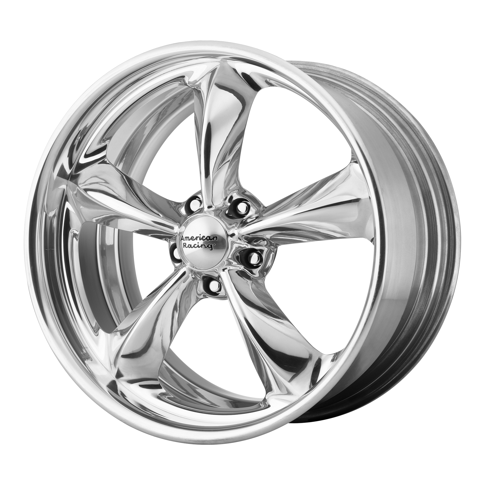 American Racing Vintage VN425 TORQ THRUST SL – 17X8 – 5X114.3 – 0 mm – TWO-PIECE POLISHED