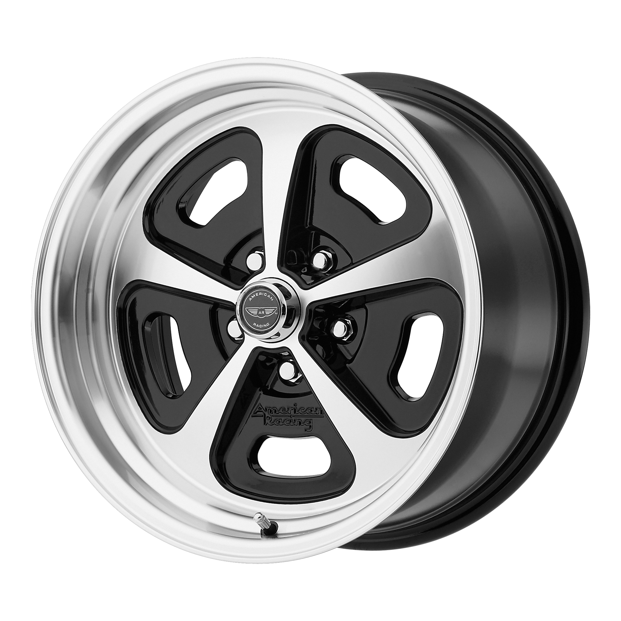 American Racing Vintage VN501 500 MONO CAST – 17X7 – 5X114.3 – 0 mm – GLOSS BLACK MACHINED
