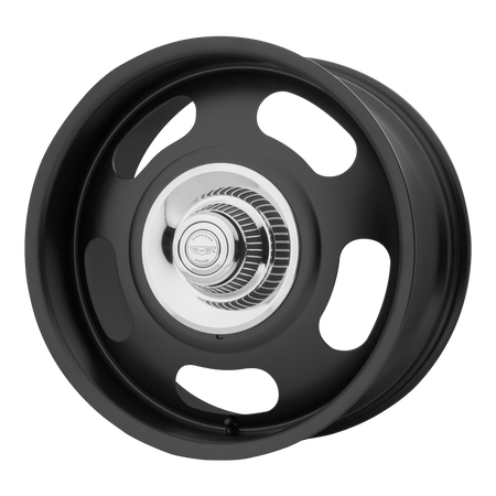 American Racing Vintage VN506 RALLY – 17X7 – BLANK – 0 mm – SATIN BLACK