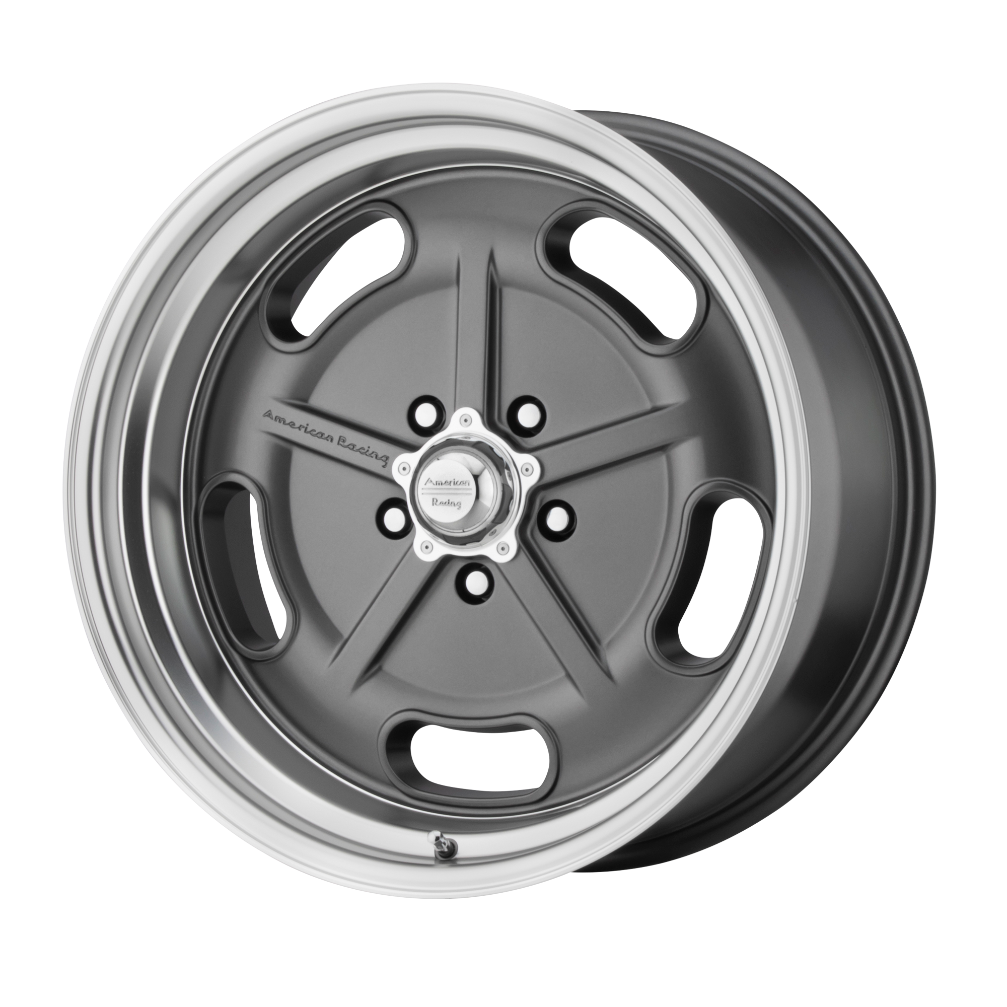 American Racing Vintage VN511 SALT FLAT – 20X8 – 5X127 – 0 mm – MAG GRAY W/ DIAMOND CUT LIP