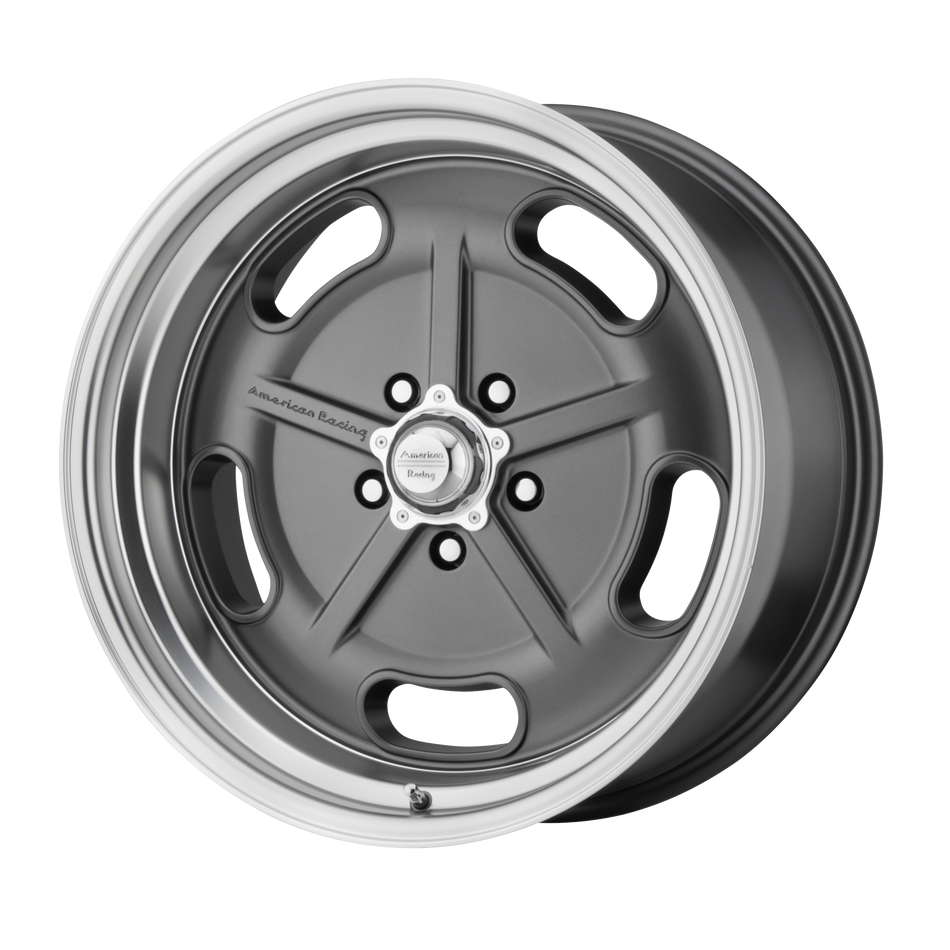 American Racing Vintage VN511 SALT FLAT – 20X8 – 5X127 – 0 mm – MAG GRAY W/ DIAMOND CUT LIP