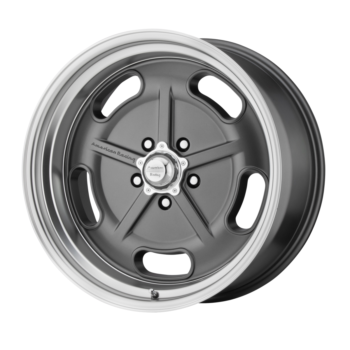 American Racing Vintage VN511 SALT FLAT – 20X9.5 – 5X114.3 – 0 mm – MAG GRAY W/ DIAMOND CUT LIP