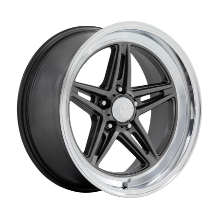 American Racing Vintage VN514 GROOVE – 20X10 – 5X127 – -20 mm – ANTHRACITE W/ DIAMOND CUT LIP