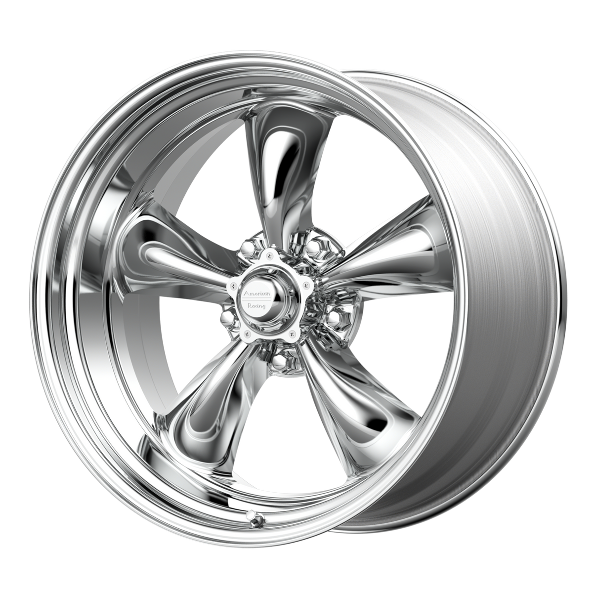 American Racing Vintage VN515 TORQ THRUST II 1 PC – 14X7 – 5X120.65 – 0 mm – POLISHED