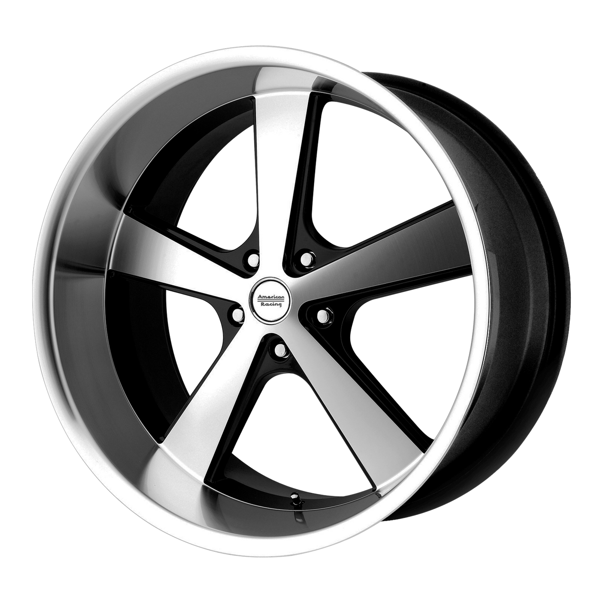 American Racing Vintage VN701 NOVA – 20X10 – 5X127 – 18 mm – GLOSS BLACK MACHINED