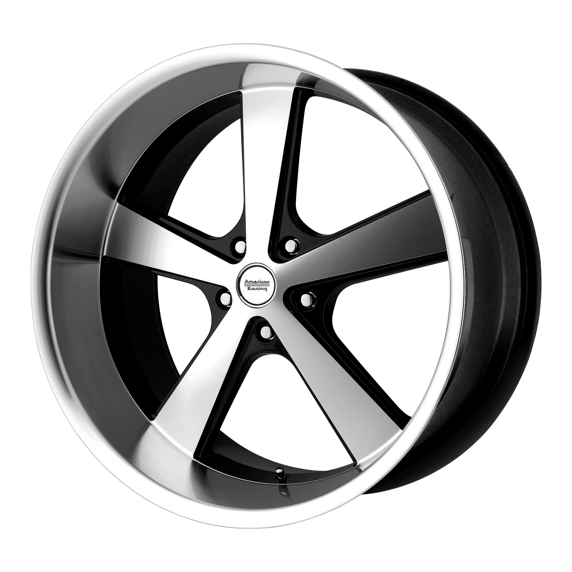 American Racing Vintage VN701 NOVA – 20X8.5 – 5X127 – 0 mm – GLOSS BLACK MACHINED