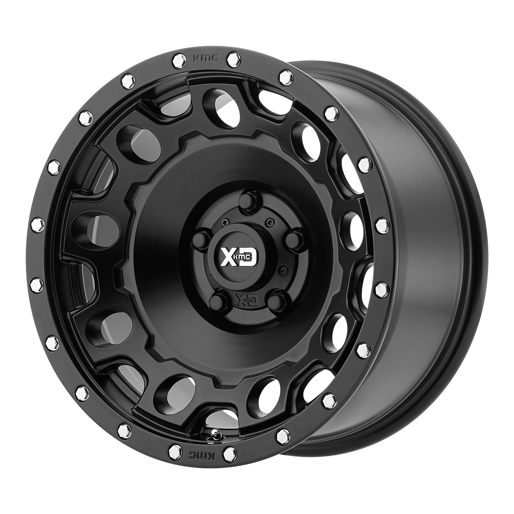 XD XD129 HOLESHOT – 17X8.5 – 5X120 – 34 mm – SATIN BLACK