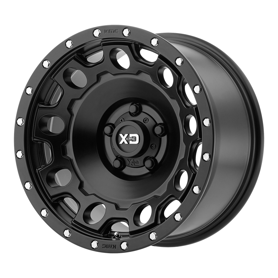 XD XD129 HOLESHOT – 17X8.5 – 5X120 – 34 mm – SATIN BLACK