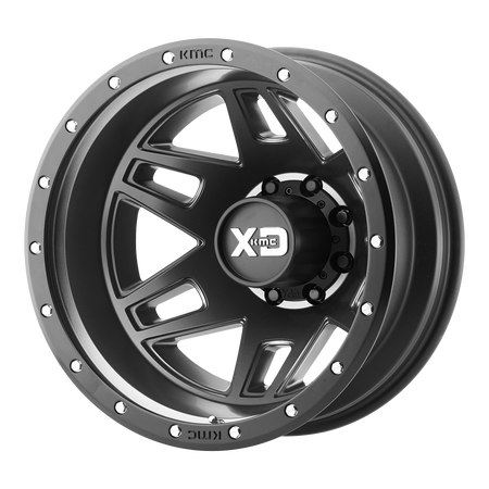 XD XD130 MACHETE DUALLY – 17X6.5 – 8X200 – -155 mm – SATIN BLACK