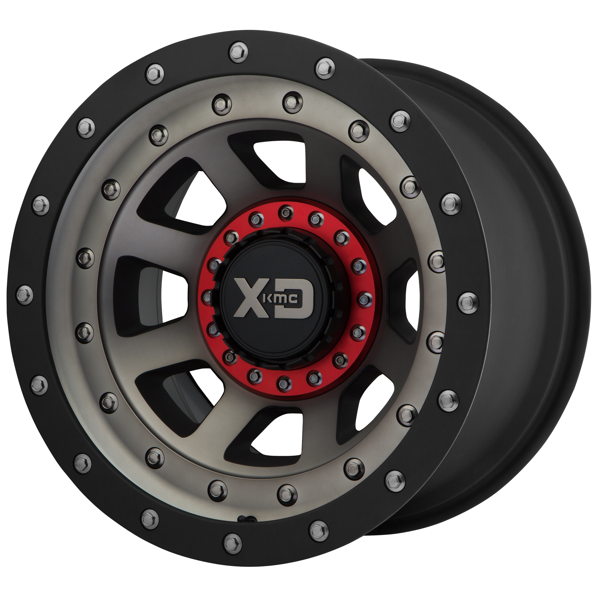 XD XD137 FMJ – 17X9 – 5X127/5X139.7 – -12 mm – SATIN BLACK W/ DARK TINT