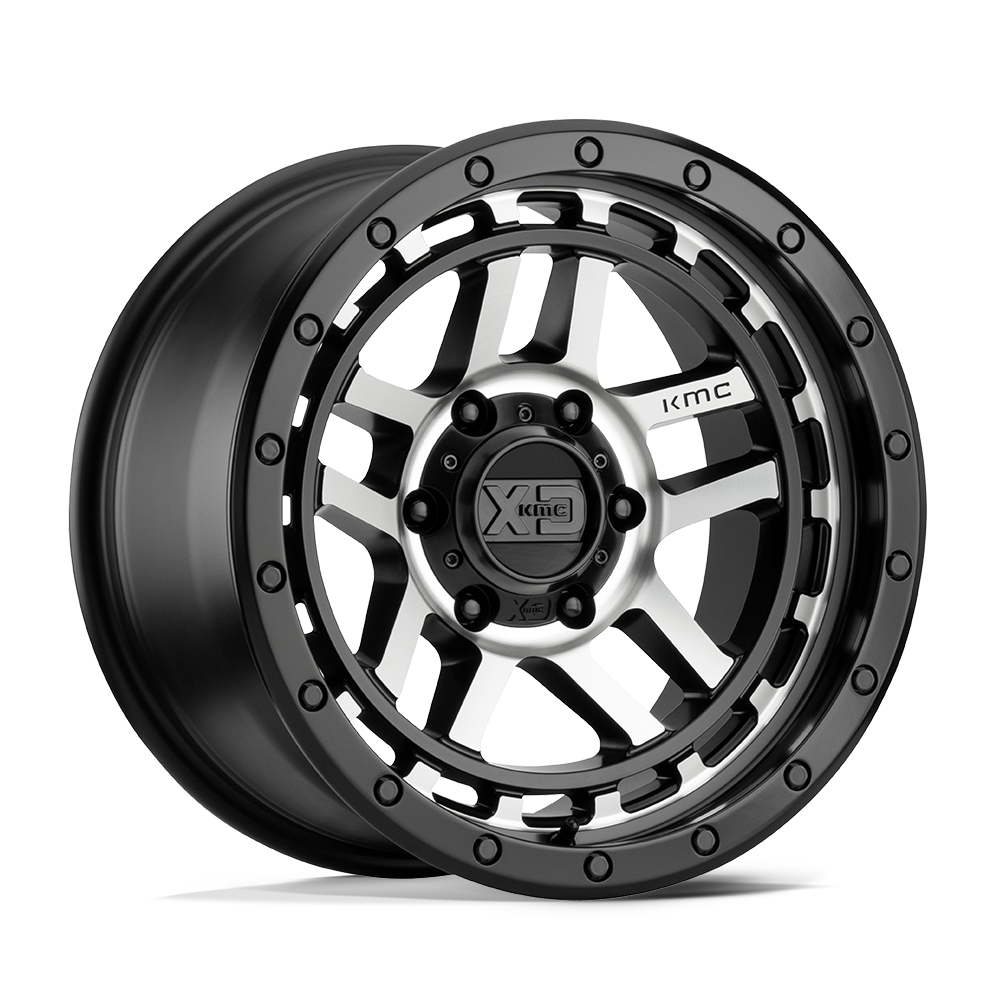 XD XD140 RECON – 18X8.5 – 6X114.3 – 18 mm – SATIN BLACK MACHINED