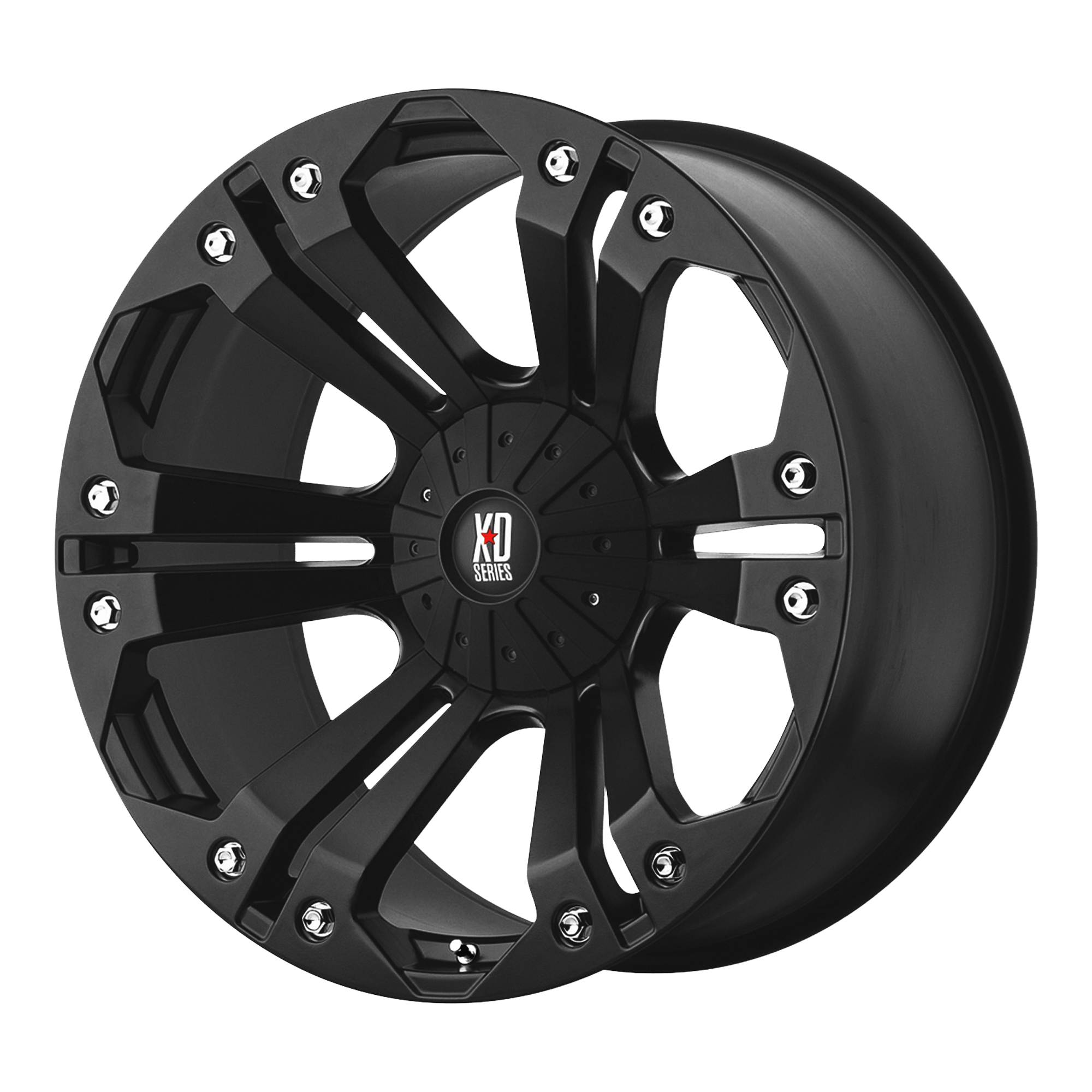 XD XD778 MONSTER – 18X9 – 6X135/6X139.7 – -12 mm – MATTE BLACK