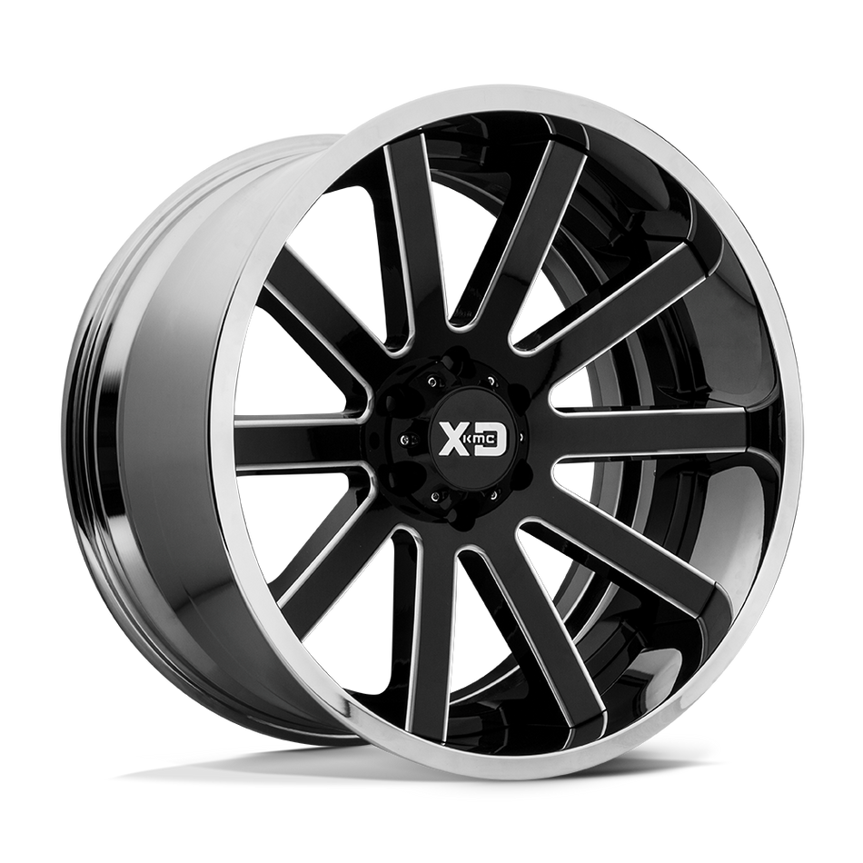 XD XD818 HEIST – 20X10 – 5X127 – -24 mm – GLOSS BLACK MILLED