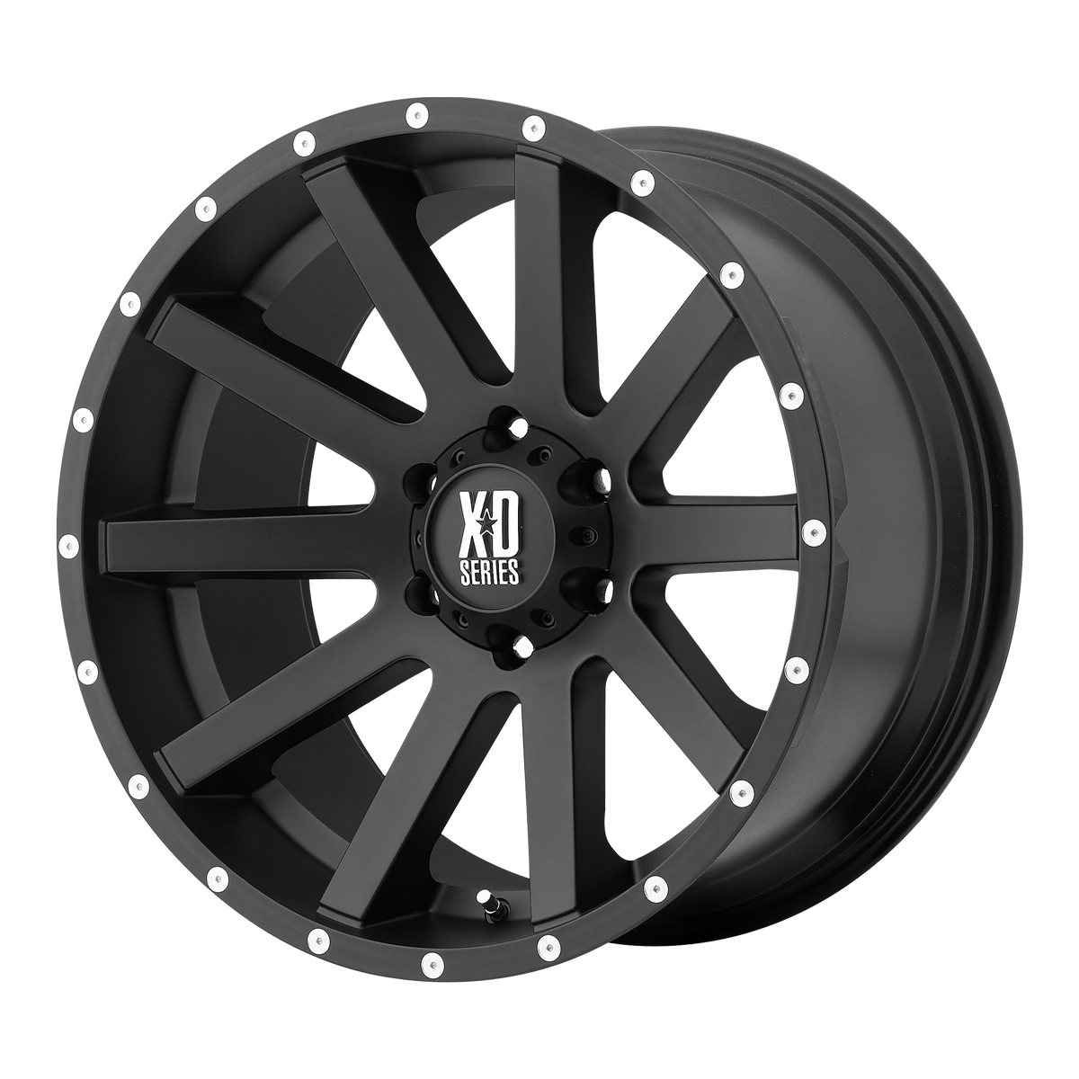 XD XD818 HEIST – 20X10 – 5X127 – -24 mm – SATIN BLACK