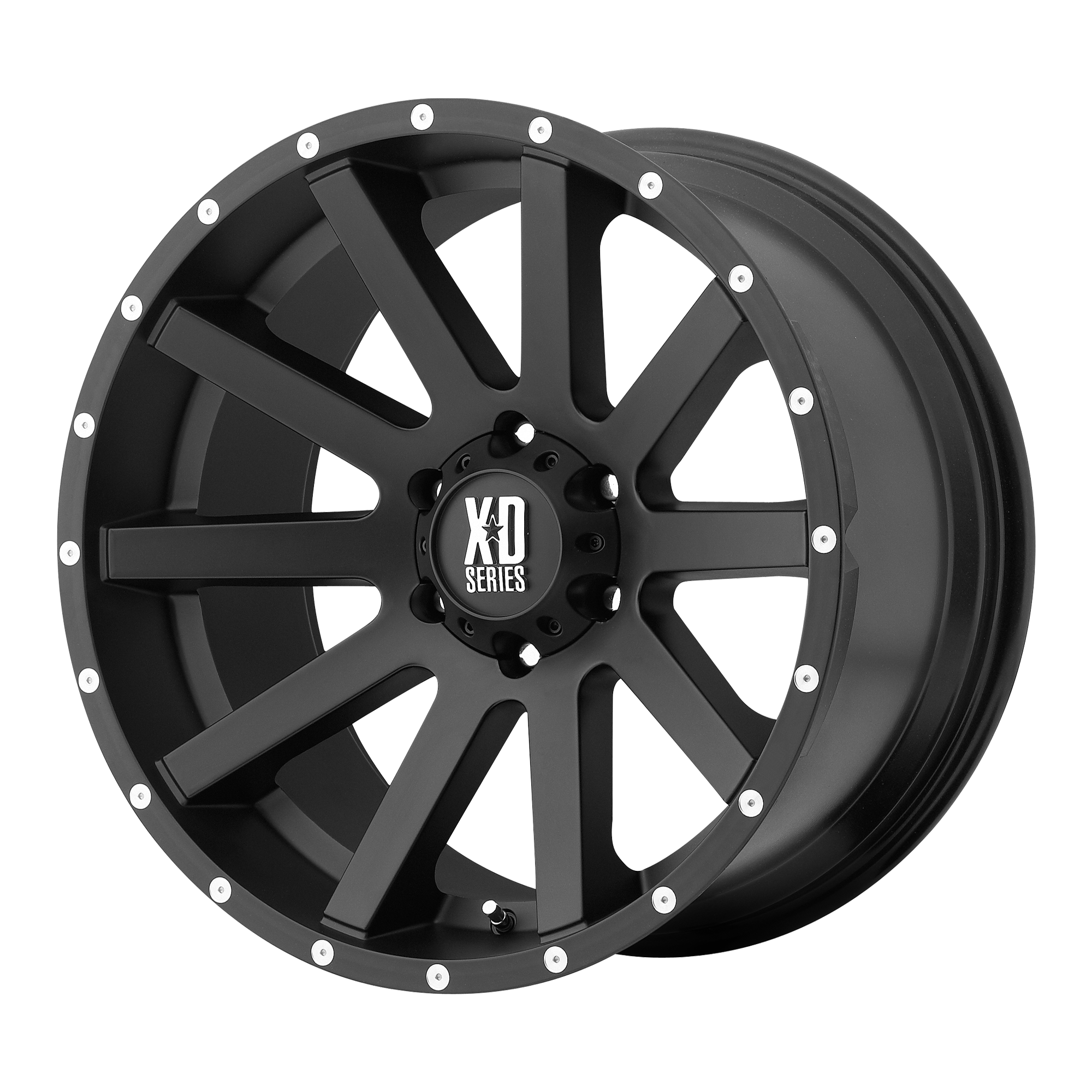 XD XD818 HEIST – 20X10 – 5X127 – -24 mm – SATIN BLACK