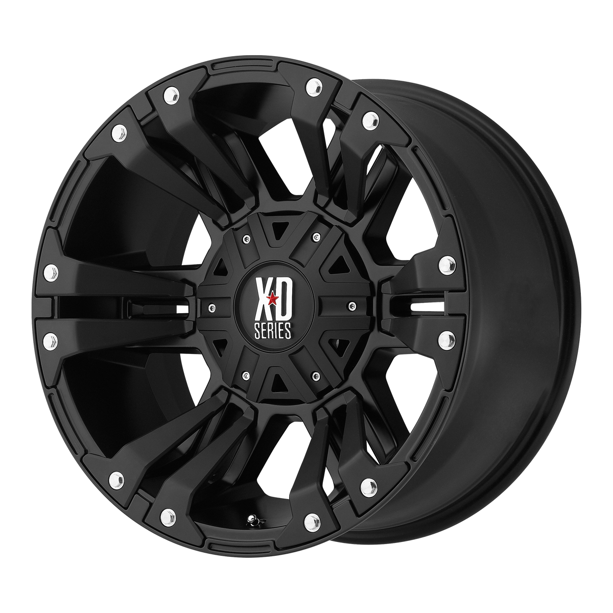 XD XD822 MONSTER II – 18X9 – 6X135/6X139.7 – 18 mm – MATTE BLACK