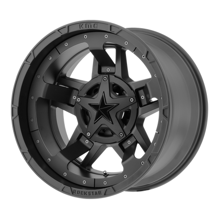 XD XD827 ROCKSTAR III – 20X9 – 5X127/5X135 – -12 mm – MATTE BLACK