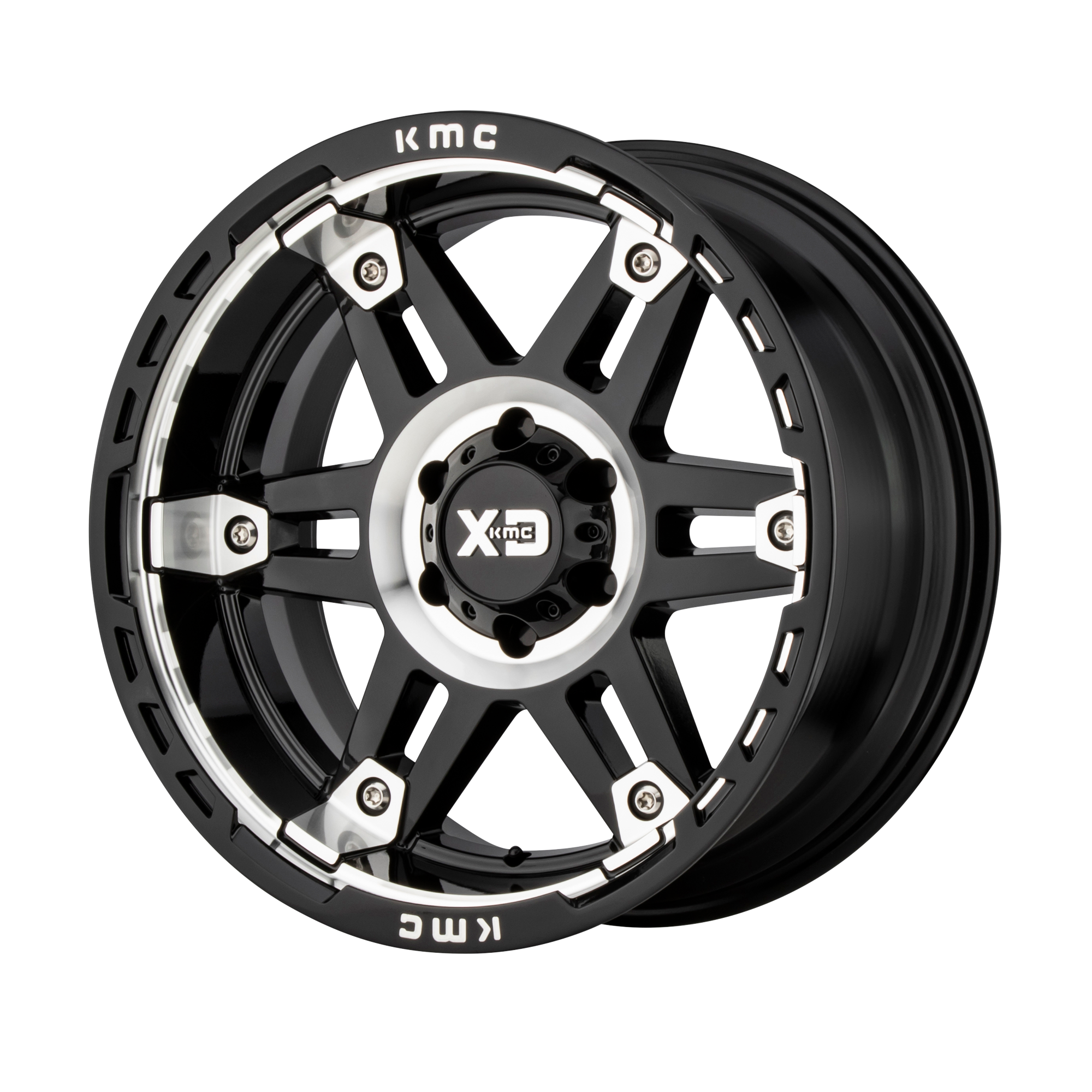 XD XD840 SPY II – 20X10 – 5X127 – -18 mm – GLOSS BLACK MACHINED