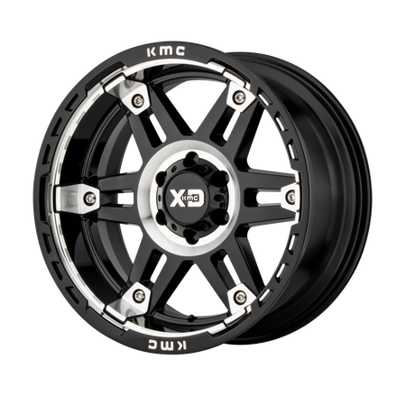 XD XD840 SPY II – 20X10 – 5X127 – -18 mm – GLOSS BLACK MACHINED