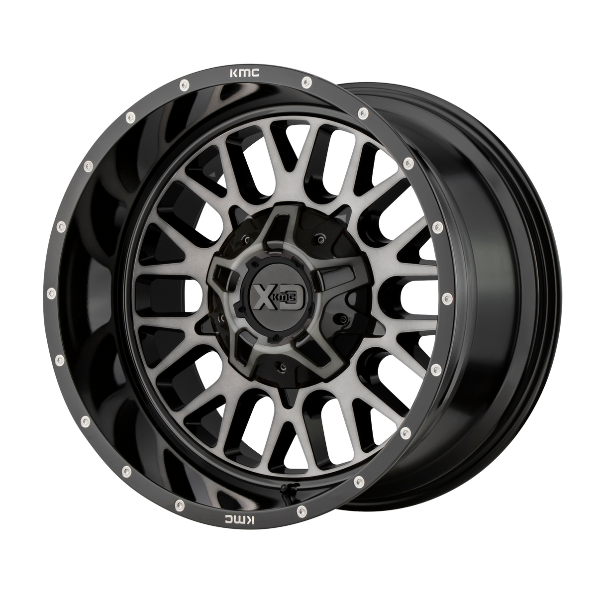 XD XD842 SNARE – 20X10 – 6X135/6X139.7 – -18 mm – GLOSS BLACK W/ GRAY TINT