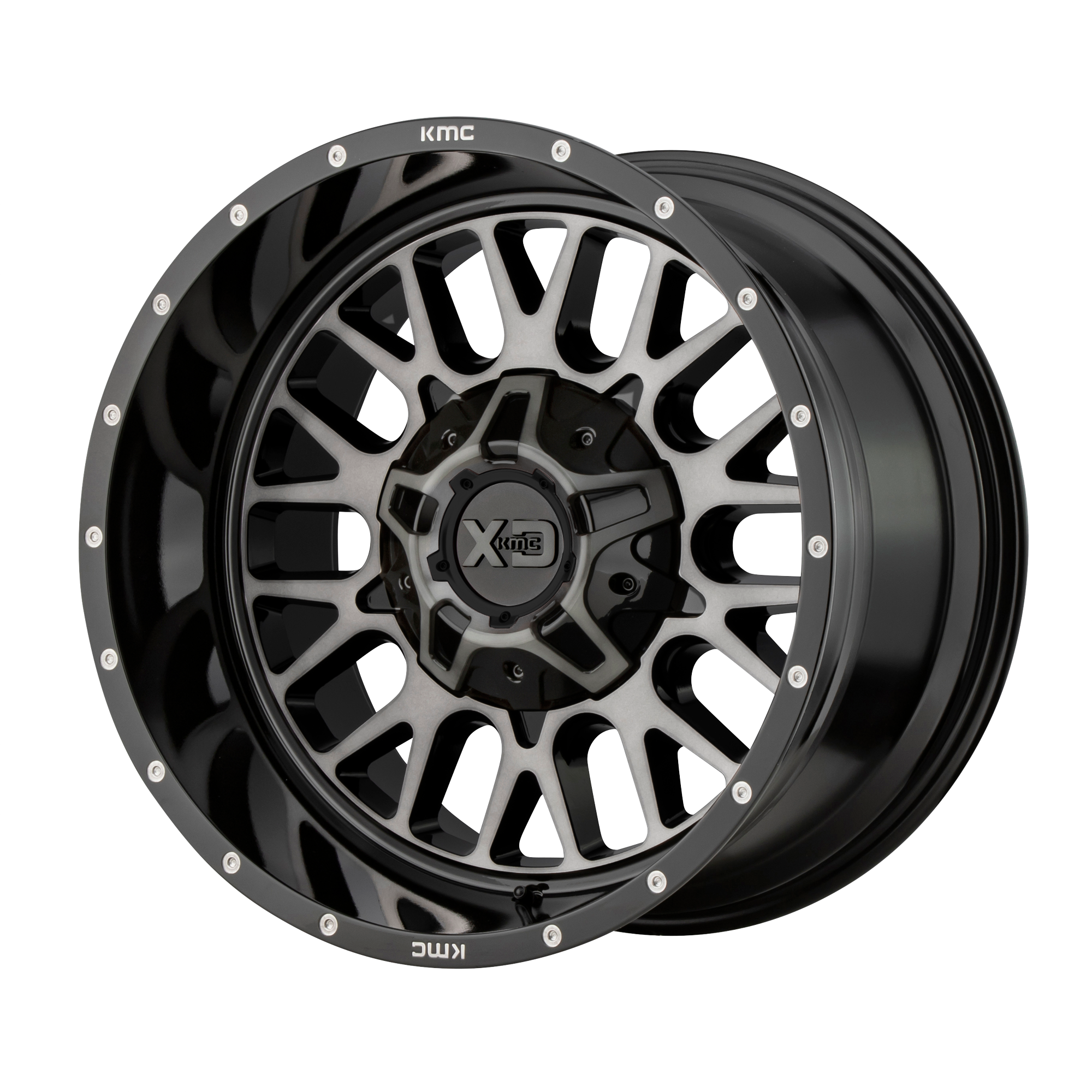 XD XD842 SNARE – 20X10 – 6X135/6X139.7 – -18 mm – GLOSS BLACK W/ GRAY TINT