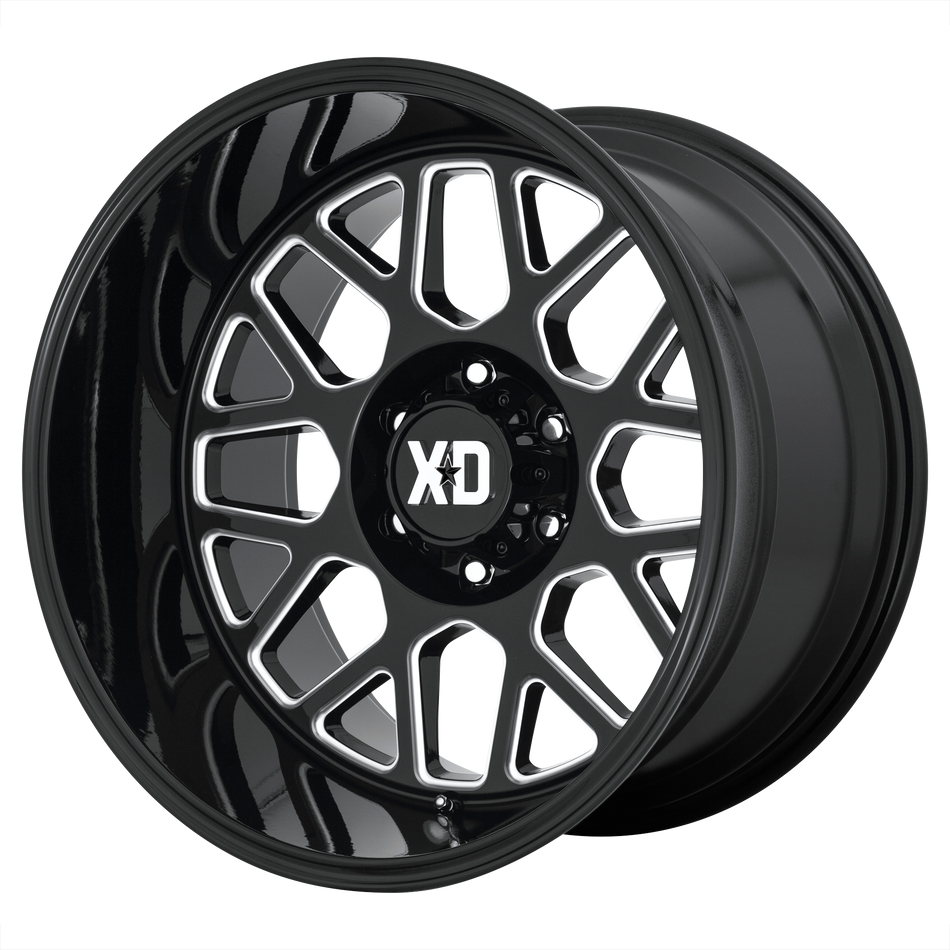 XD XD849 GRENADE II – 20X9 – 6X139.7 – 0 mm – GLOSS BLACK MILLED