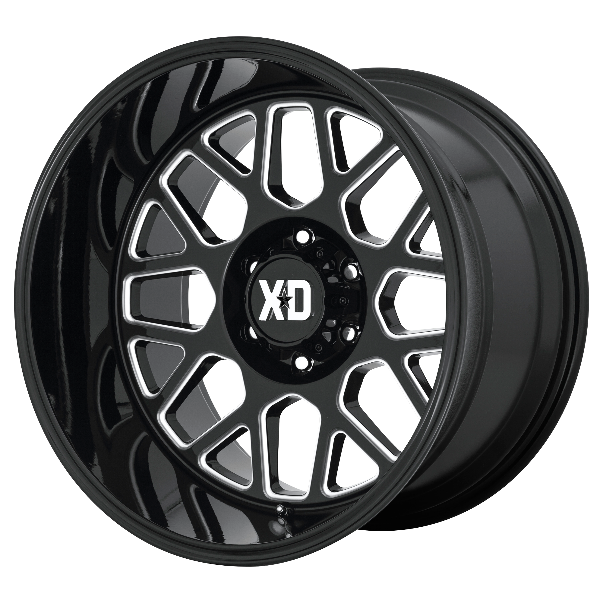 XD XD849 GRENADE II – 20X9 – 6X135 – 0 mm – GLOSS BLACK MILLED
