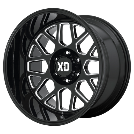 XD XD849 GRENADE II – 20X10 – 5X127 – -18 mm – GLOSS BLACK MILLED