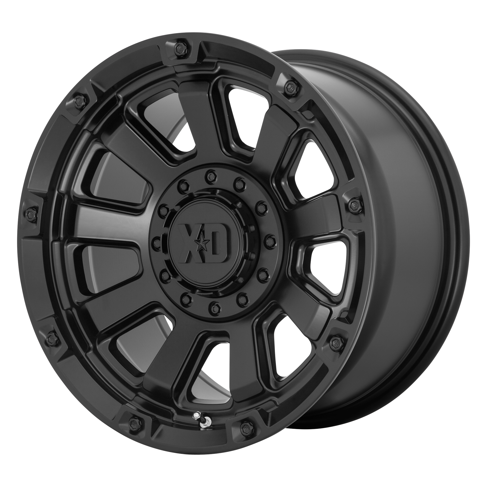 XD XD852 GAUNTLET – 20X9 – 6X120/6X139.7 – 0 mm – SATIN BLACK