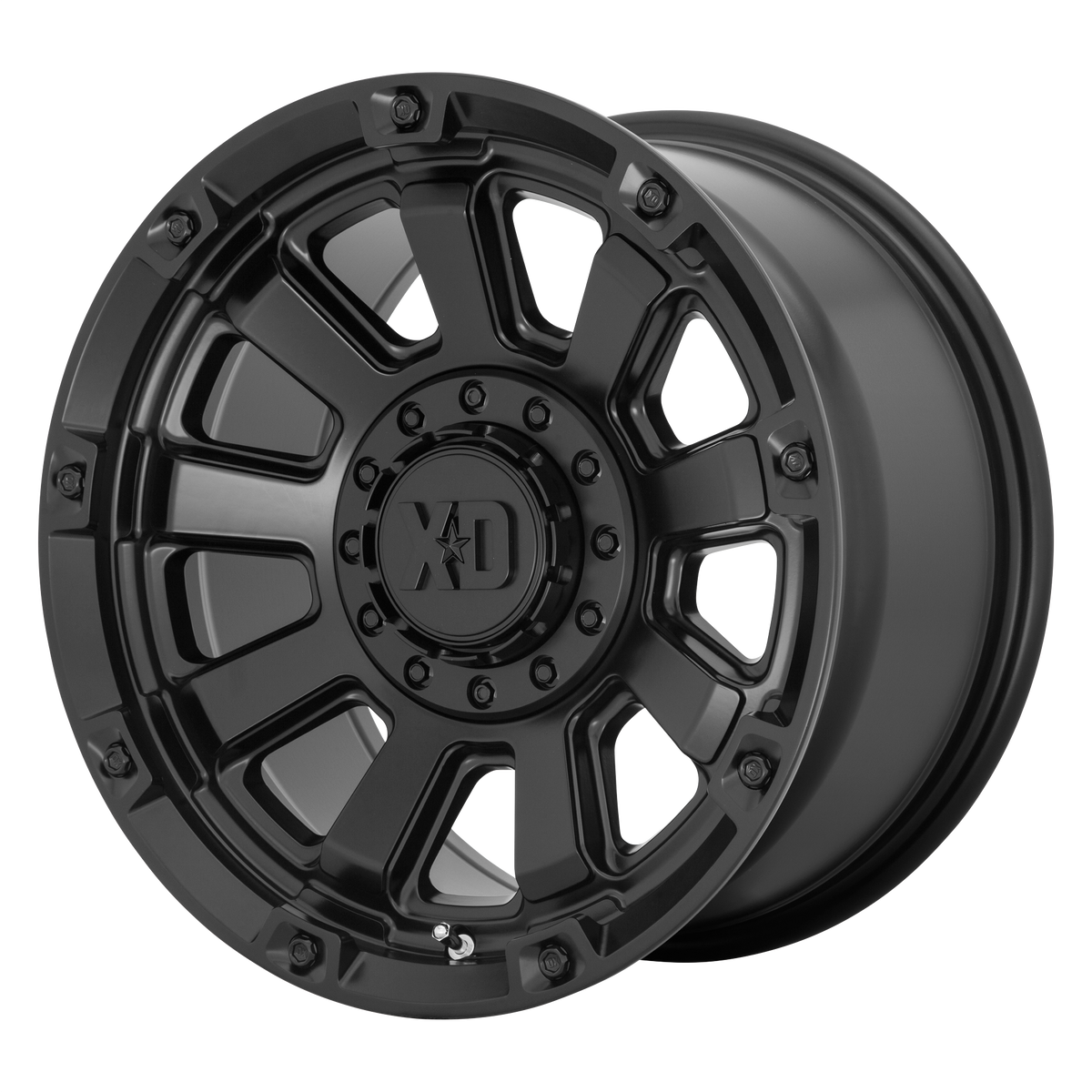 XD XD852 GAUNTLET – 20X10 – 5X127/5X139.7 – -18 mm – SATIN BLACK