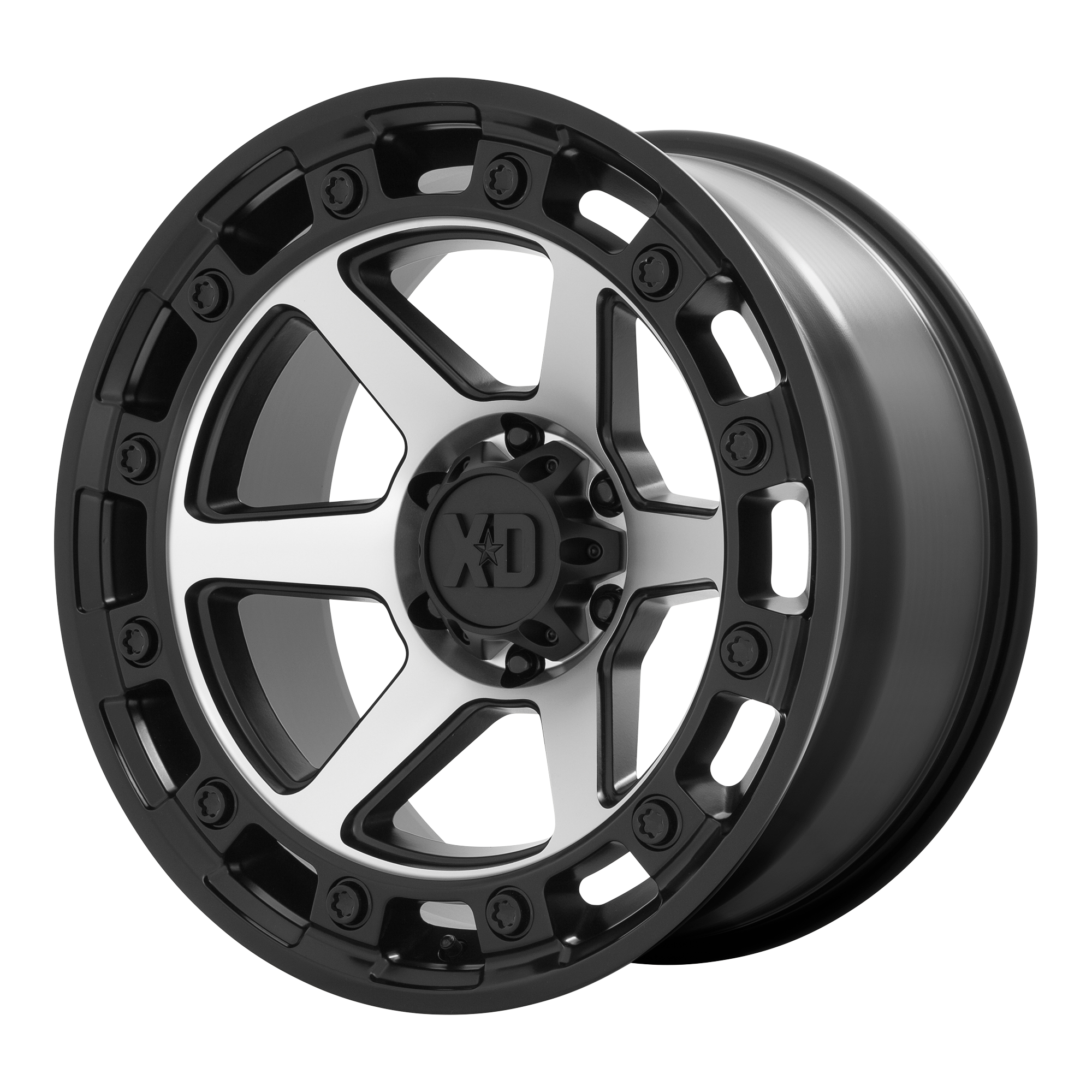 XD XD862 RAID – 17X9 – 5X127 – 0 mm – SATIN BLACK MACHINED