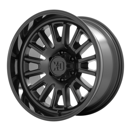 XD XD864 ROVER – 22X10 – 5X127 – -18 mm – SATIN BLACK W/ GLOSS BLACK LIP