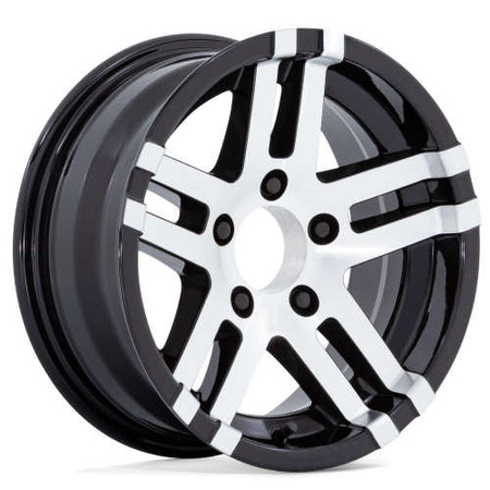 Helo HE1821 – 14X6 – 5X114.3 – -6 mm – GLOSS BLACK MACHINED FACE