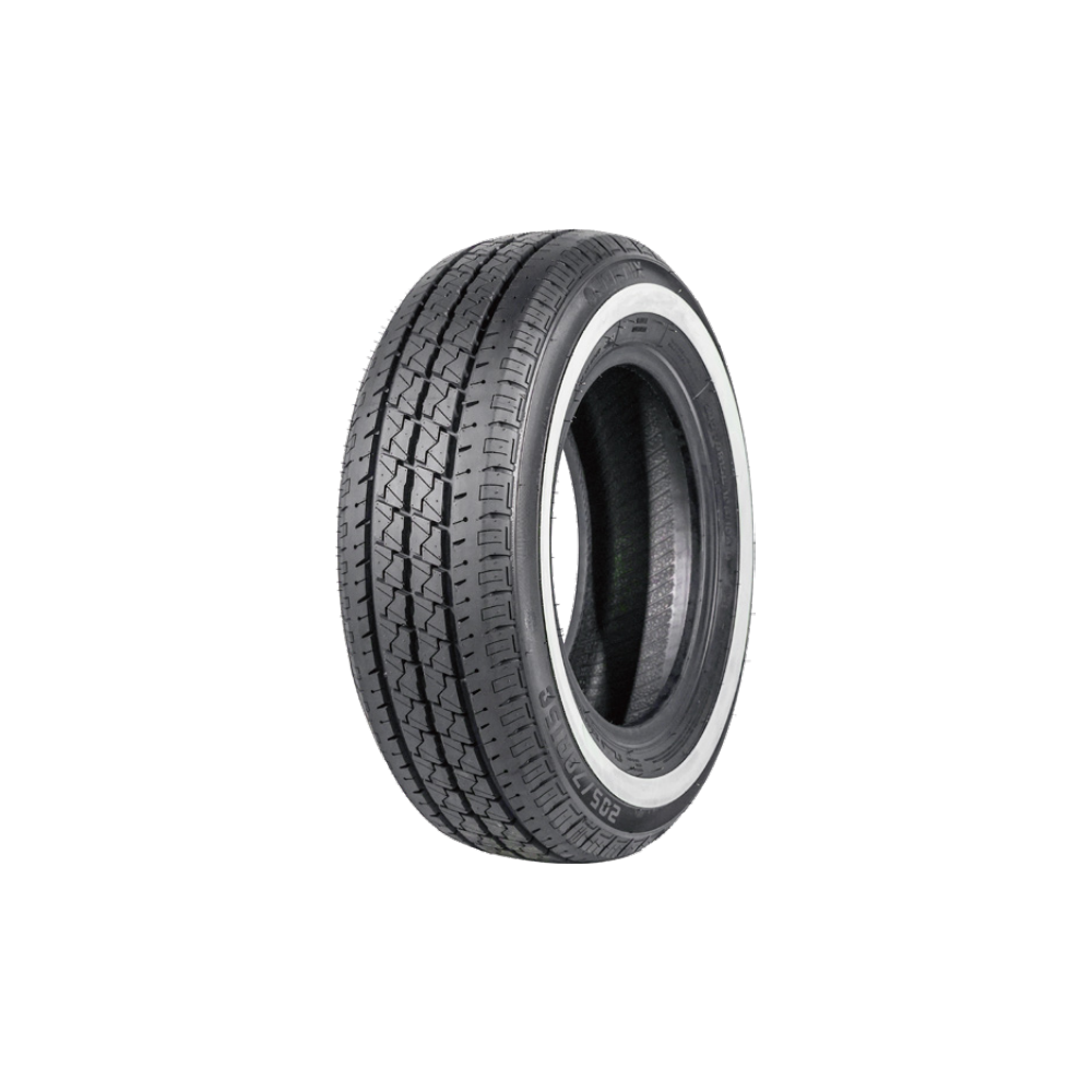 215/70R15C HANMIX GRANDRANK LT2 109/107R FLANC BLANC ANTIQUE