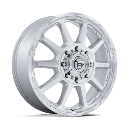 Fuel 1PC D912 CIRCUIT DUALLY – 22X8.25 – 10X225 – 105 mm – GLOSS SILVER W/ MACHINED FACE