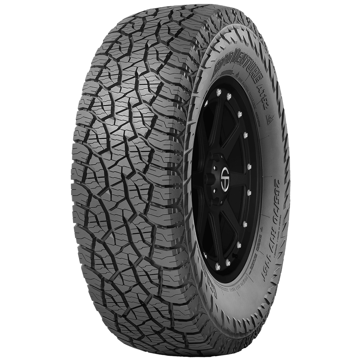 37X12.50R20 126R LT 10PLY KUMHO Road Venture AT52 (HO) (LT)