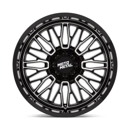 Moto Metal MO809 20X10 8X180 G - BLK - MACH - 18MM - JB Performance