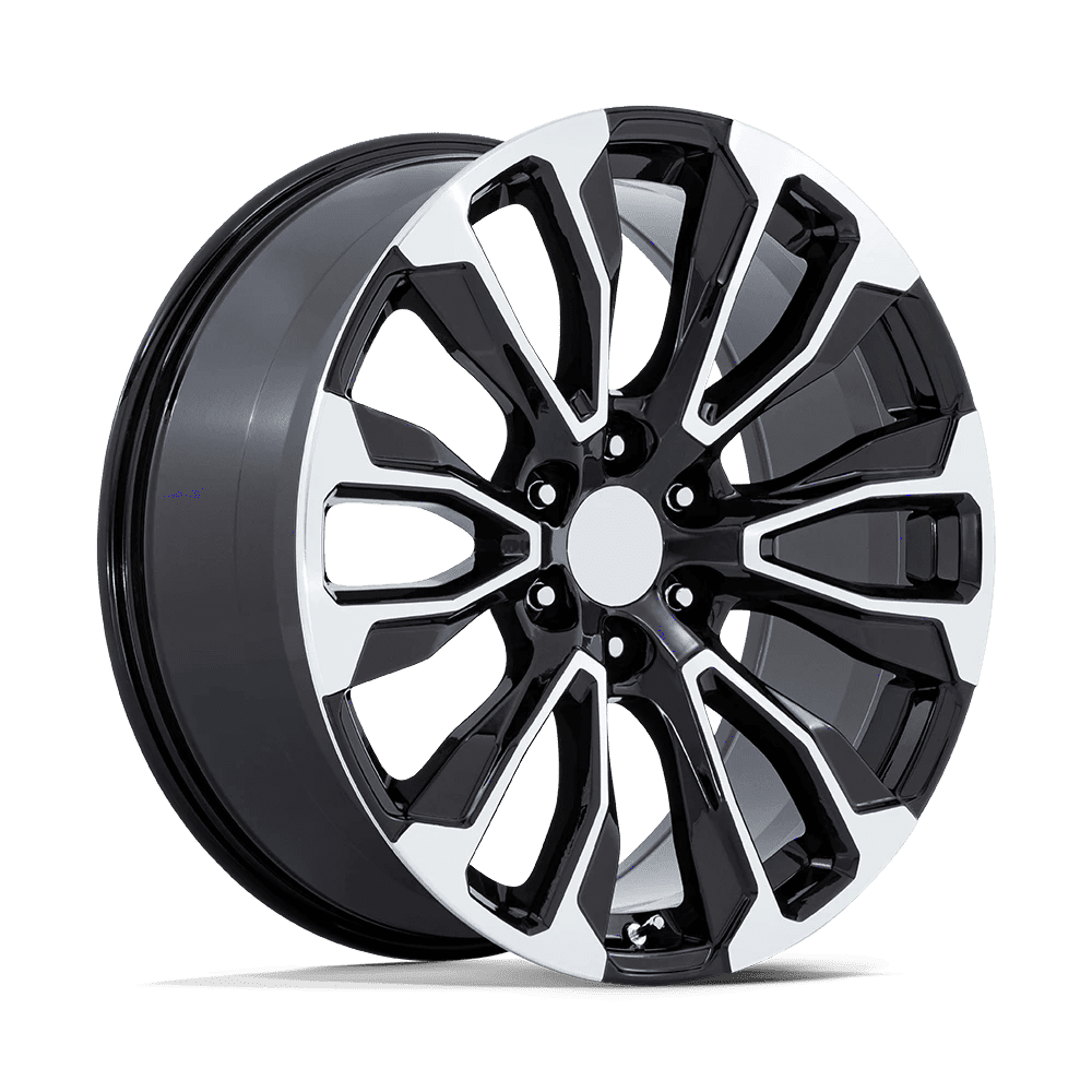 Performance Replicas PR211 – 26X10 – 6X139.7 – 31 mm – GLOSS BLACK MACHINED FACE