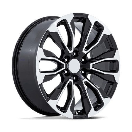 Performance Replicas PR211 – 26X10 – 6X139.7 – 31 mm – GLOSS BLACK MACHINED FACE
