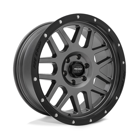 Pro Comp Alloys PA40 VERTIGO – 20X9 – 6X135 – -12 mm – DARK GRAY W/ BLACK LIP