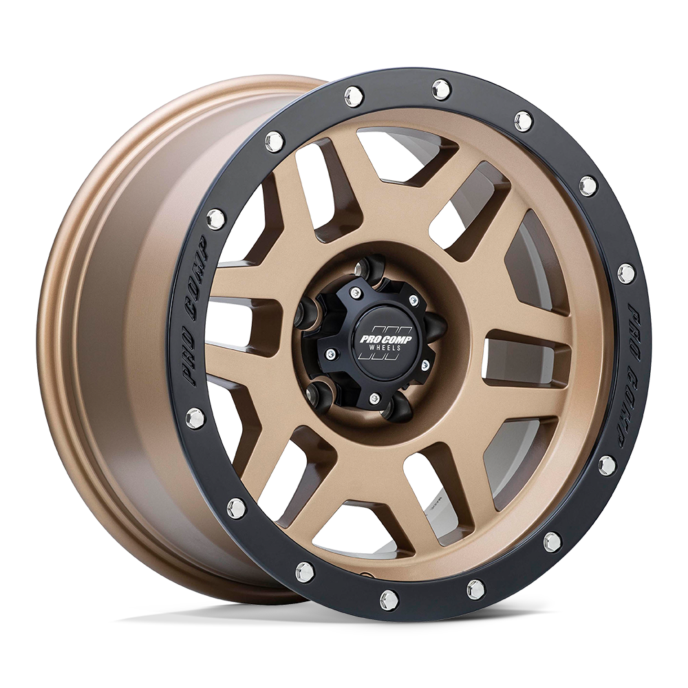 Pro Comp Alloys PA41 PHASER – 17X9 – 6X139.7 – -6 mm – MATTE BRONZE W/ BLACK LIP
