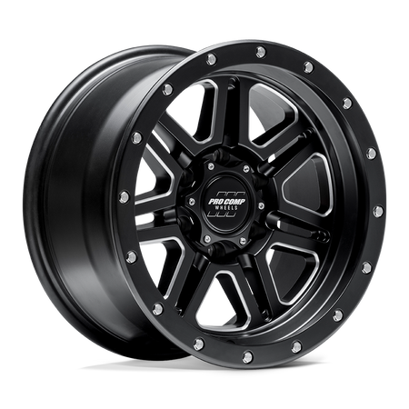 Pro Comp Alloys PA62 APEX – 17X9 – 6X139.7 – -6 mm – SATIN BLACK MILLED